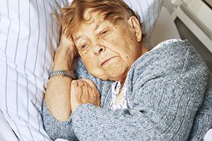 nursing home resident in the hospital