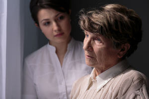 nursing home residents with alzheimers's disease