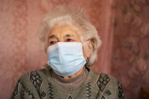Female nursing home resident coronavirus