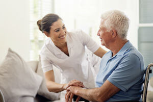 male home health care patient