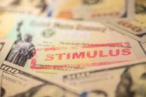 photo representation of stimulus check