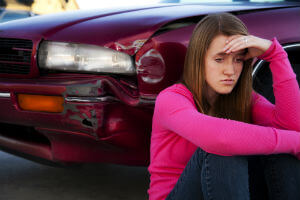 traumatized car accident victim