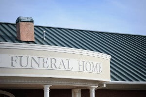 funeral-home exterior