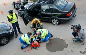 student drunk driving demonstration