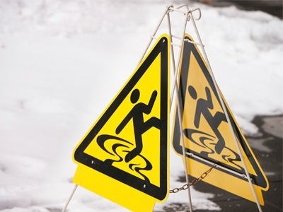 slip and fall dangers