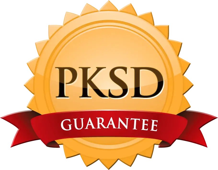 PKSD Guarantee badge