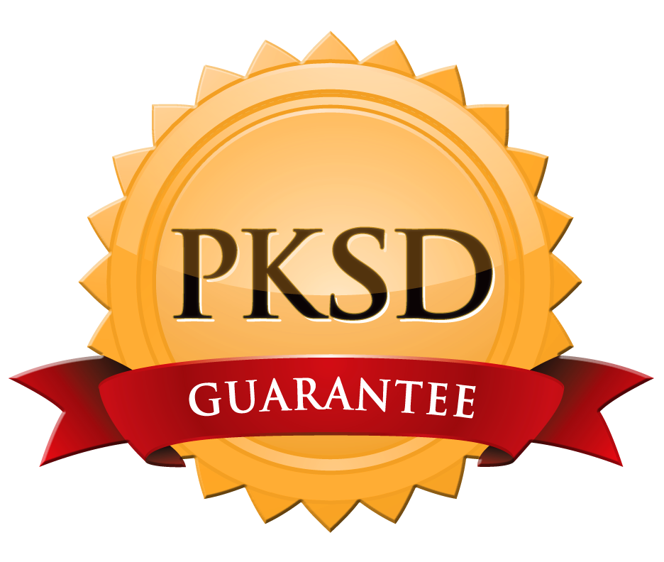 PKSD Guarantee seal PKSD Guarantee seal
