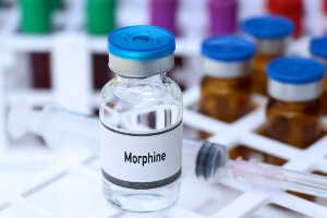 PKSD_CR_Drug_Abuse_BlogP (1) A bottle of clear morphine fluid.